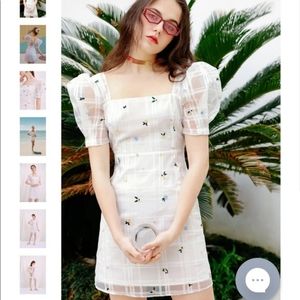 Petite Studio Eleanor Dress Ivory Print/ L